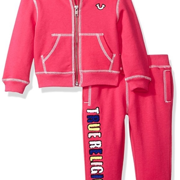 Little Girls True Religion Sweatsuit 2t 